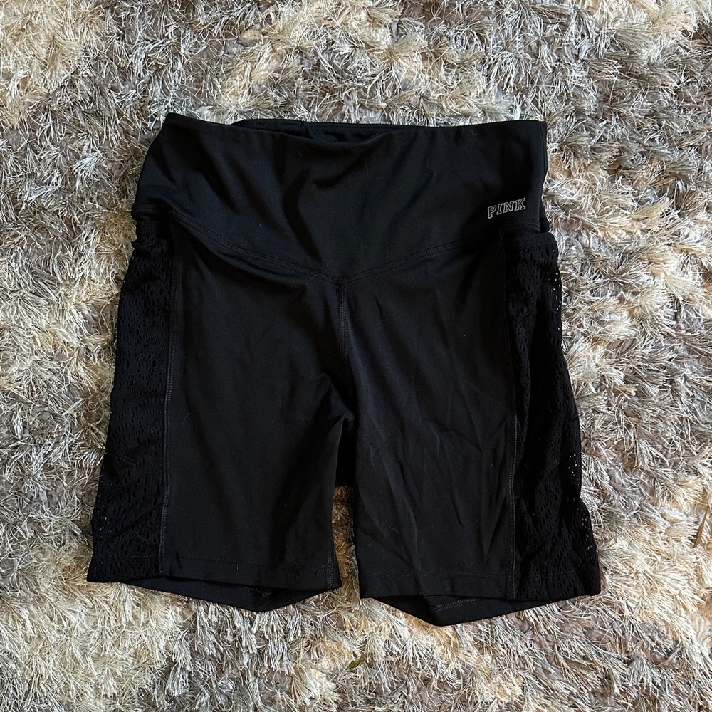 Black Victorias Secret Biker Shorts